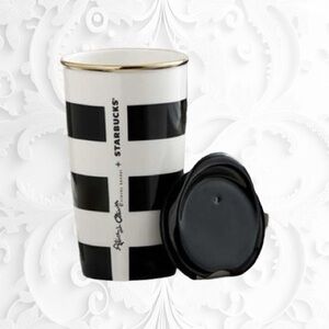 Limited Edition Starbucks and Alice + Olivia by Stacey Bendet Ceramic Tumbler